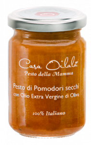 Sun Dried Tomatoes Pesto with Extra Virgin Olive Oil - 140 g